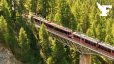 Un train déraille dans les Alpes suisses, la police indique qu'il y a «probablement» des blessés