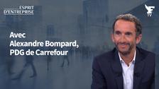 Alexandre Bompard, PDG de Carrefour est l'invité d'Esprit d'Entreprise