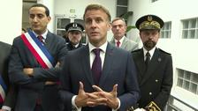 Emmanuel Macron affirme que «la police sera là pour protéger» les Français et enjoint à ne pas avoir peur