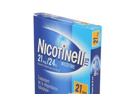 Nicotinell tts 21 mg/24 h, dispositif transdermique, boîte de 7