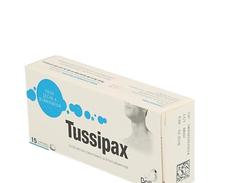 Tussipax, comprimé pelliculé, boîte de 15