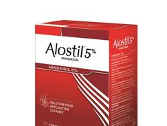 Alostil 5 %, solution pour application cutanée, boîte de 3 flacons avec pulvérisateur ou tampon applicateur de 60 ml