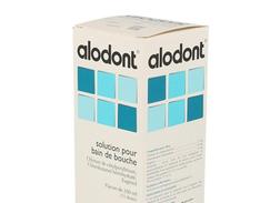 Alodont, solution pour bain de bouche, boîte de 1 flacon (+ godet-doseur) de 200 ml