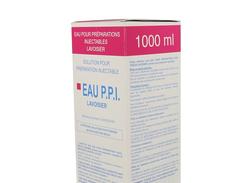 Eau pour preparations injectables lavoisier, solution pour préparation injectable, boîte de 1 flacon (verre) de 1000 ml