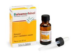 Balsamorhinol, solution pour instillation nasale, flacon (+ compte-gouttes) de 20 ml