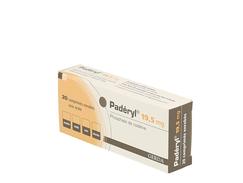 Paderyl 19,5 mg, comprimé enrobé, étui de 20