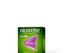 Nicorette inhaleur 10 mg inhalation buccale boîte de 42 tampons en cartouche