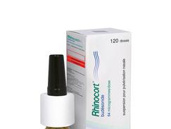 Rhinocort 64 microgrammes/dose, suspension pour pulvérisation nasale, flacon pulvérisateur de 120 doses