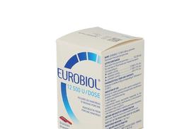 Eurobiol 12500 u/dose, granulés, flacon de 20 g