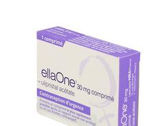 Ellaone 30 mg, comprimé, boîte de 1 plaquette de 1