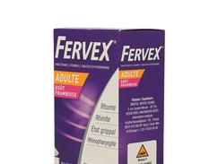 Fervex etat grippal paracetamol/vitamine c/pheniramine adultes framboise, granulés pour solution buvable en sachet, sachets boîte de 8