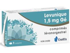 Levunique 1,5 mg comprimé, boîte de 1 plaquette de 1