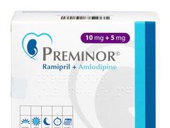 Preminor 10 mg/5 mg, gélule, boîte de 30