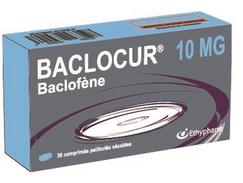 Baclocur 10 mg, comprimé pelliculé sécable, boîte de 30
