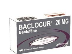 Baclocur 20 mg, comprimé pelliculé sécable, boîte de 30
