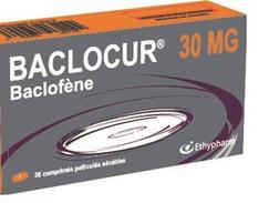 Baclocur 30 mg, comprimé pelliculé sécable, boîte de 30