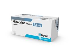 Midodrine mylan 2,5 mg, comprimé, boîte de 90 plaquettes prédécoupées de 1