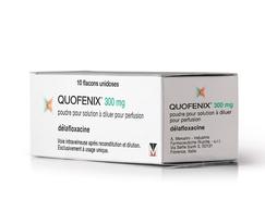 Quofenix 300 mg, poudre pour solution à diluer pour perfusion, boîte de 10 flacons de 300 mg