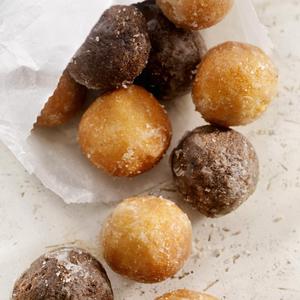 Bugnes au chocolat