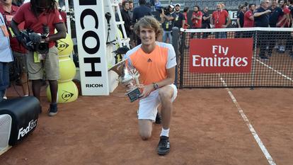 Zverev marche sur Djokovic et sur Rome