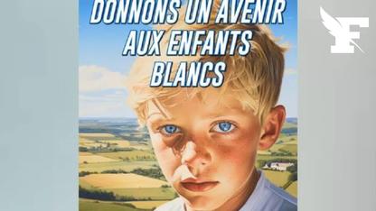 La justice relaxe un candidat d'extrême droite jugé pour avoir placardées des affiches avec le slogan «Donnons un avenir aux enfants blancs»