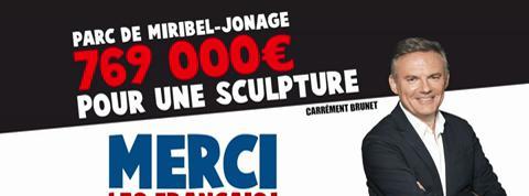 Parc de Miribel-Jonage: 769 000 € pour une sculpture