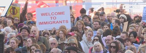 Australie : manifestation contre la détention des migrants