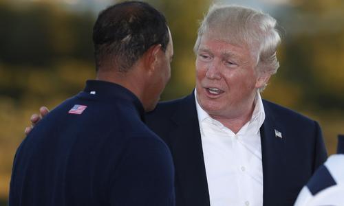 Trump et Obama saluent la victoire de Woods à Augusta