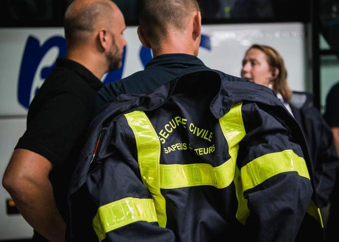  A detachment of French soldiers specialized in the fight against the ground arrived Sunday, July 22 at evening in Sweden 