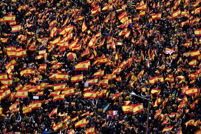 La foule, dimanche 10 février 2019, à Madrid.