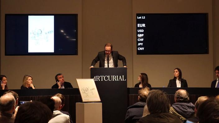 Une vente Hergé réalise près de 2 millions d'euros