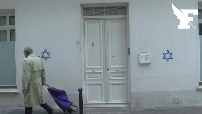 Antisémitisme: Des étoiles de David taguées sur des immeubles à Paris