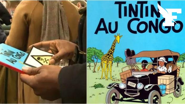 Tintin au Congo muni d'une préface contextuelle et d'une nouvelle