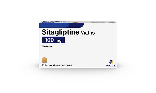 SITAGLIPTINE VIATRIS 100 mg, comprimé pelliculé, boîte de 28 plaquettes ...