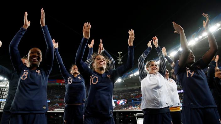 Coupe Du Monde Feminine 2019 Devant Un Parc Des Princes Plein Les Bleues Ont Dejoue La Pression