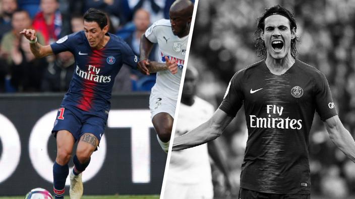 Tops Flops Psg Amiens Les Caviars De Di Maria Le Gachis De Cavani Ligue 1 Football