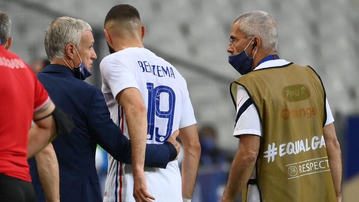 Deschamps sur la blessure de Benzema : «Rien de dramatique»