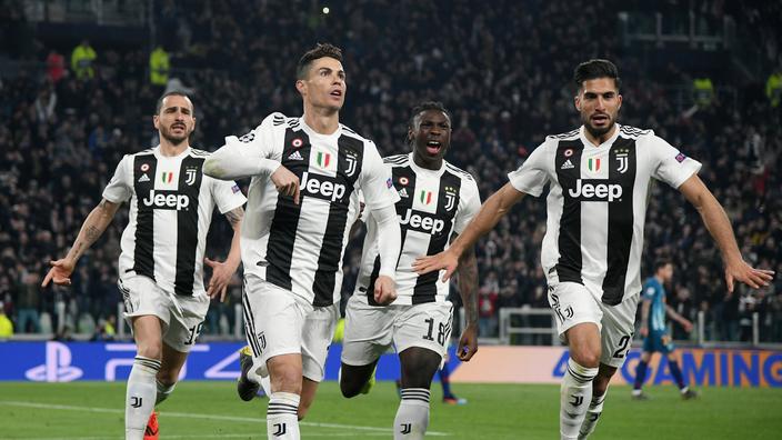 La Juve et un immense Ronaldo écrasent l'Atlético de Griezmann