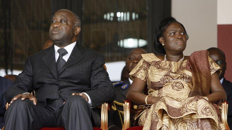 "laurent gbagbo et sa femme"