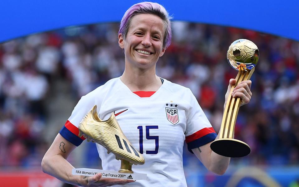 La Star Du Mondial Féminin Cest Megan Rapinoe Coupe Du Monde Féminine Football 