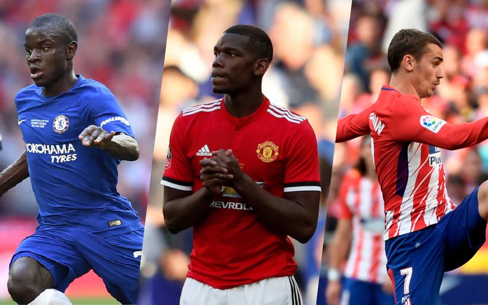 Le week-end des Bleus : Kanté solide, Pogba discret ...