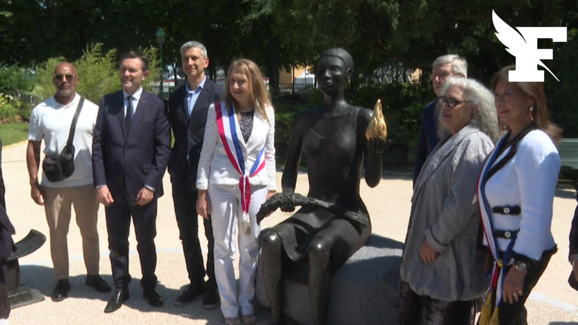 JO Paris 2024: la sculpture symbole «Salon» dévoilée à Paris