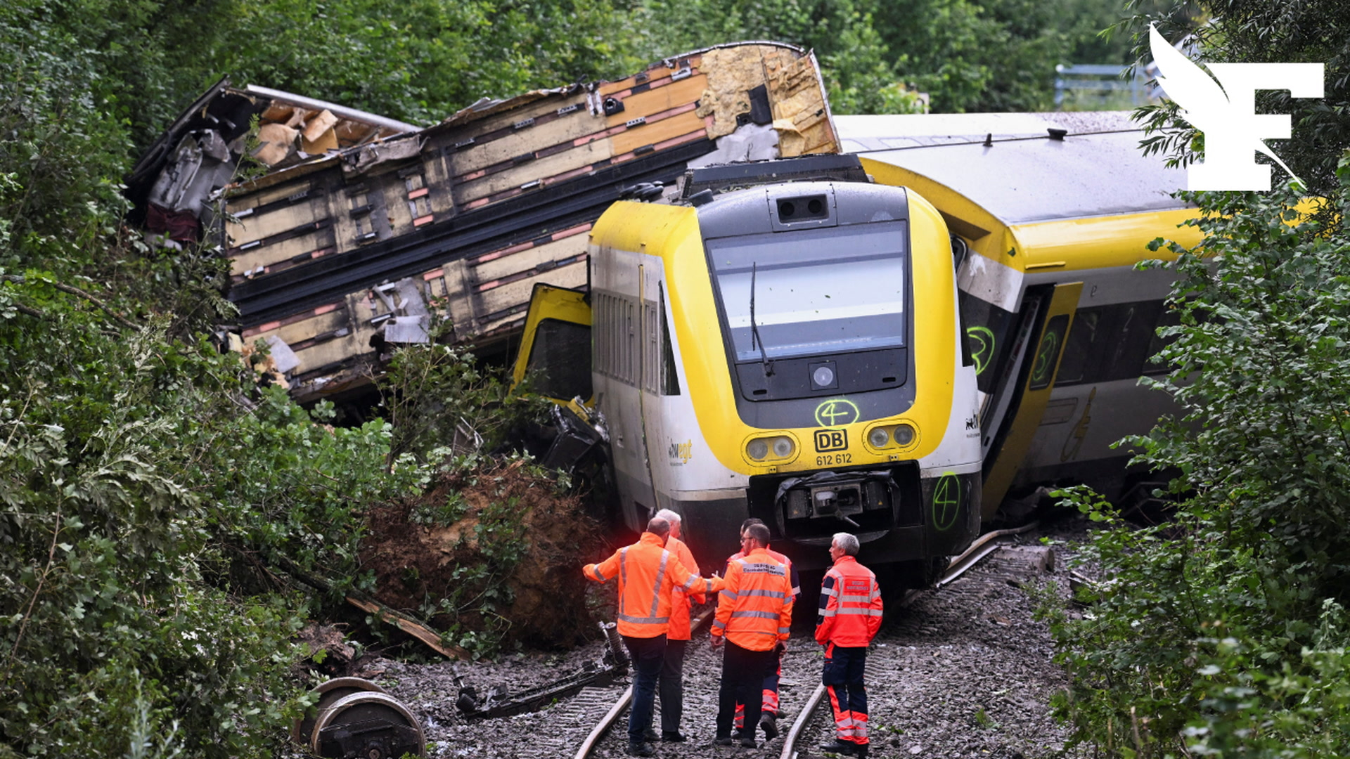 Allemagne: le déraillement d’un train fait au moins trois morts et plusieurs blessés
