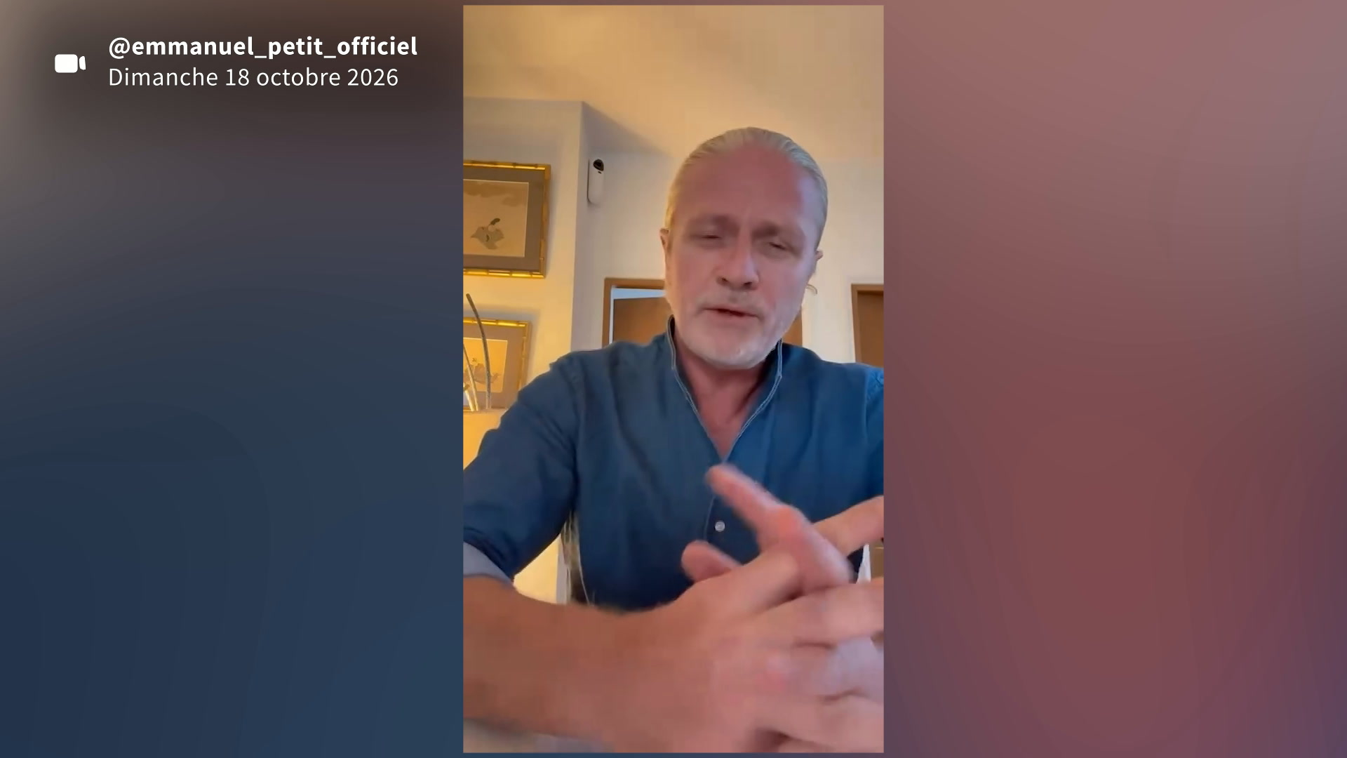 Violences du 17 octobre: «J’ai une colère profonde au fond de moi», réagit Emmanuel Petit