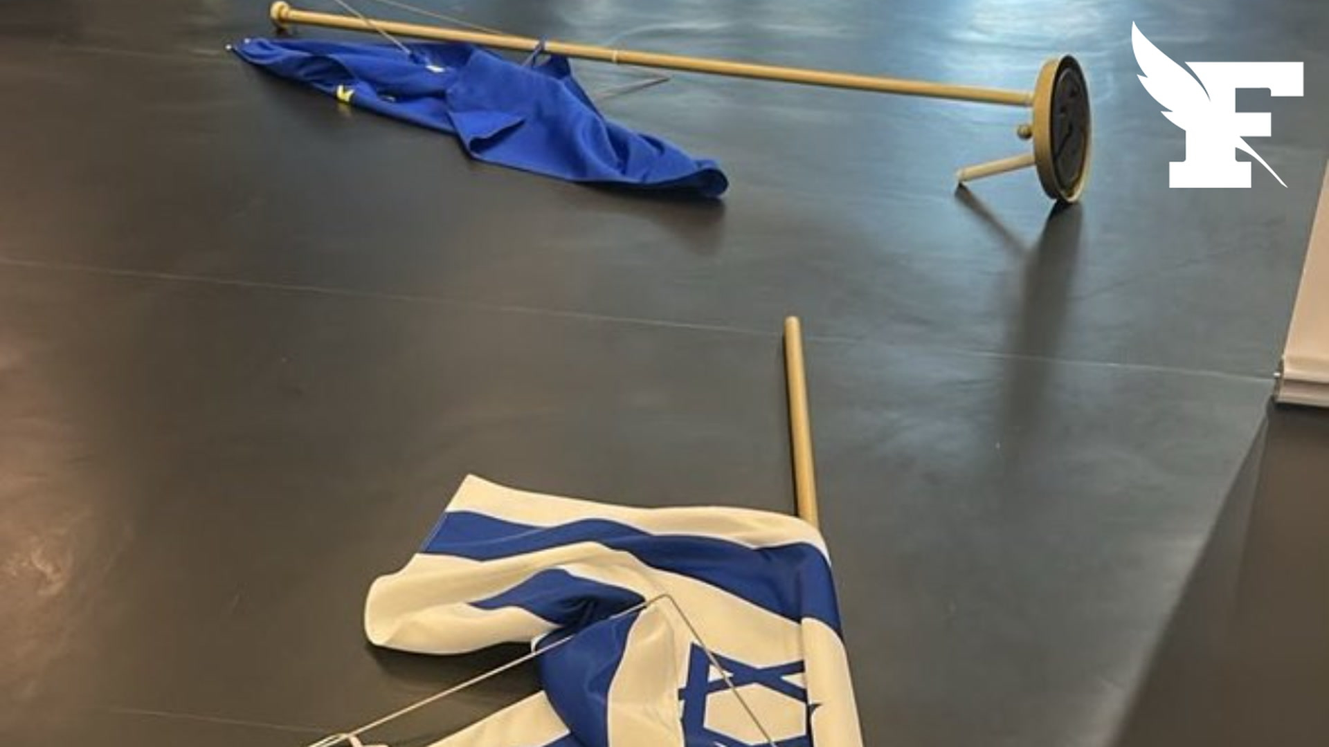 François-Xavier Bellamy appelle à «sanctionner» Rima Hassan, qu'il accuse d’avoir «renversé» les drapeaux de l’UE et d’Israël, exposés en hommage au 7 Octobre