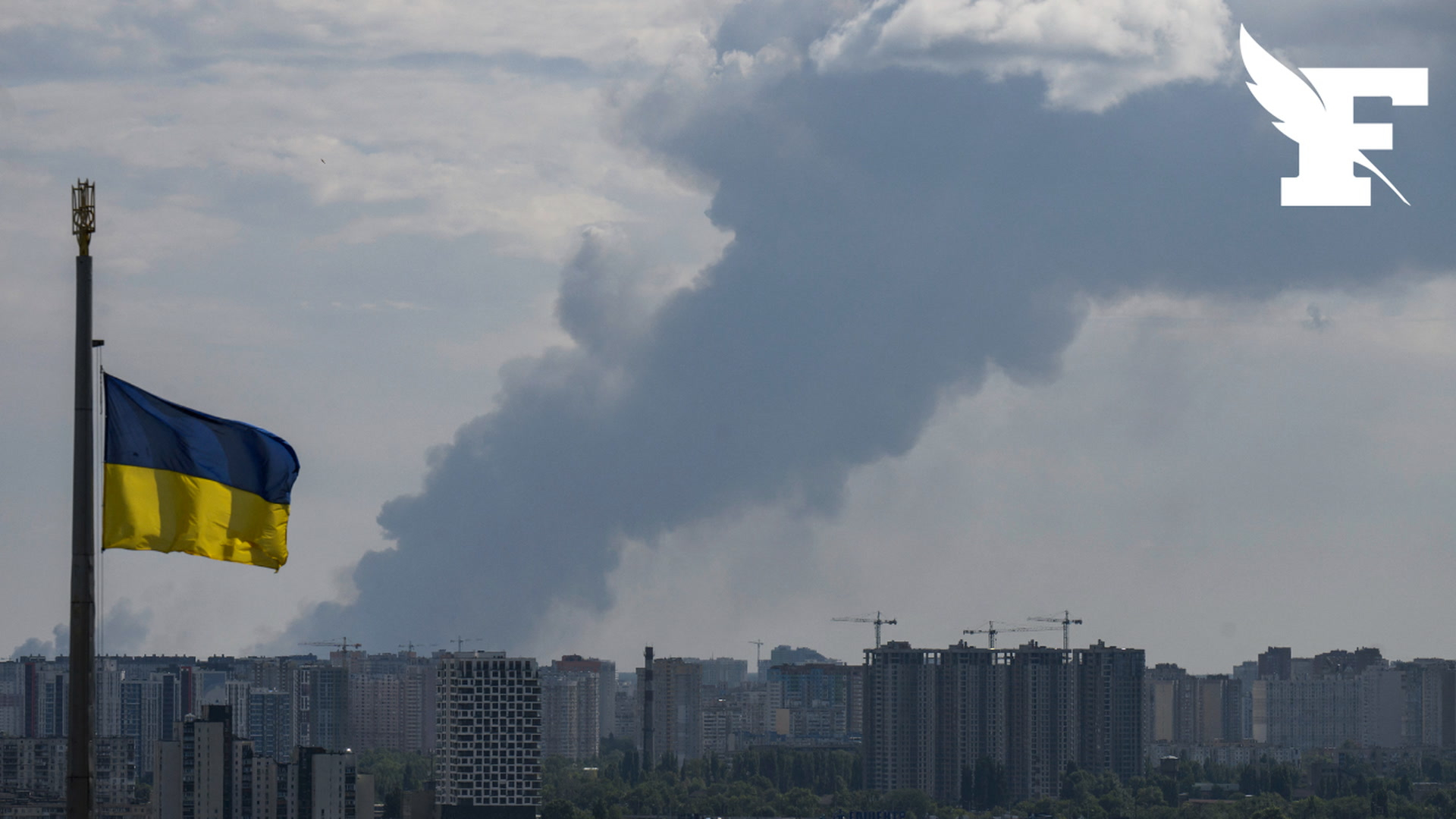Guerre en Ukraine : au moins un blessé près de Kiev après une attaque de drones russes en plein jour