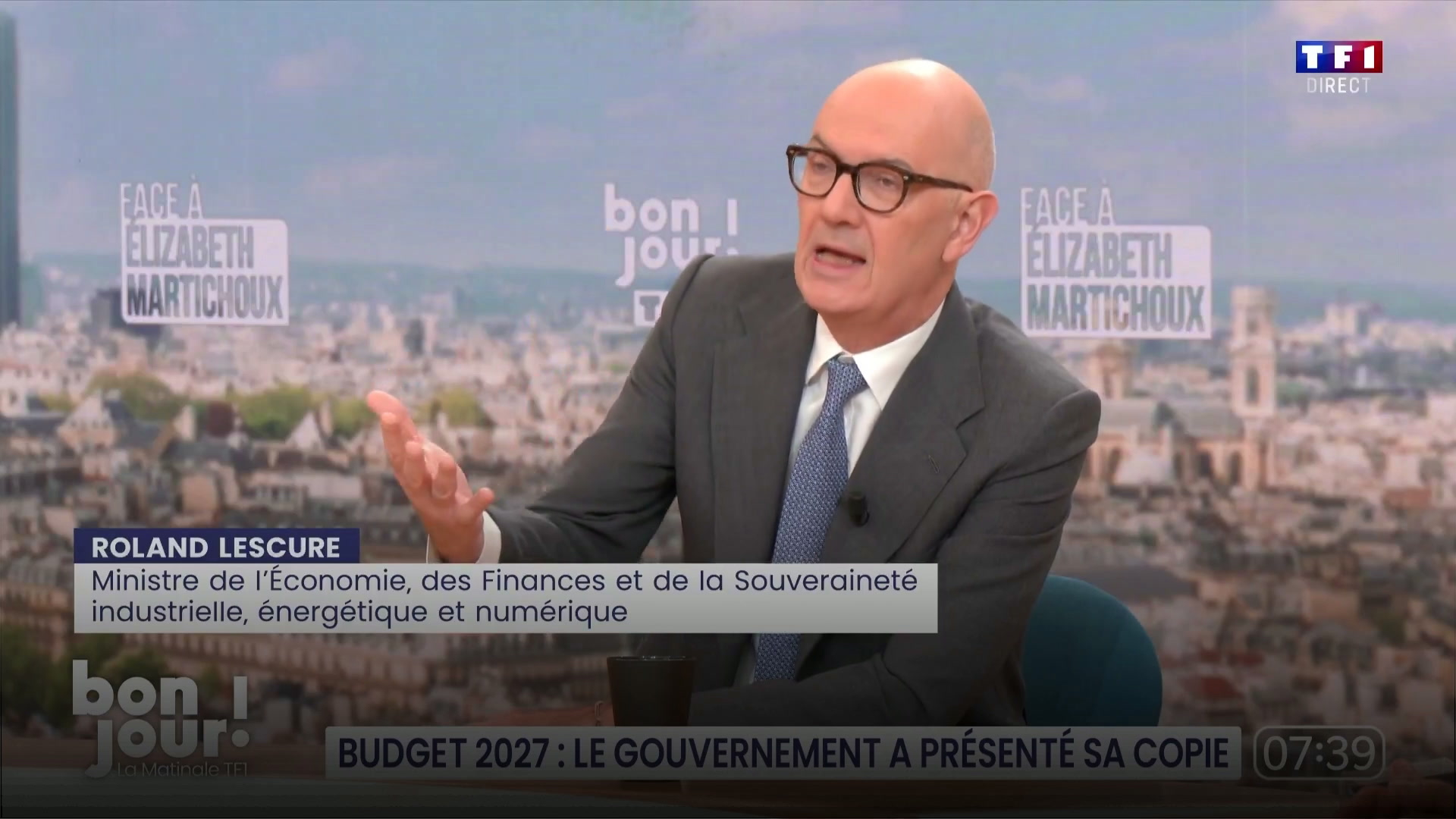 Budget: Roland Lescure «comprend» les inquiétudes des retraités