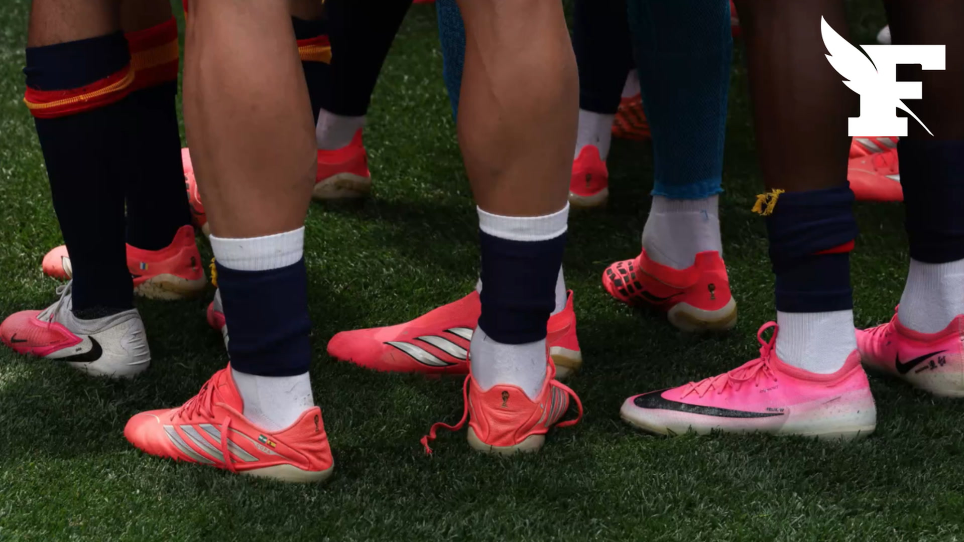 Coupe du monde 2026 : l'équipementier Adidas s'excuse pour l'invasion des crampons roses aux pieds des joueurs
