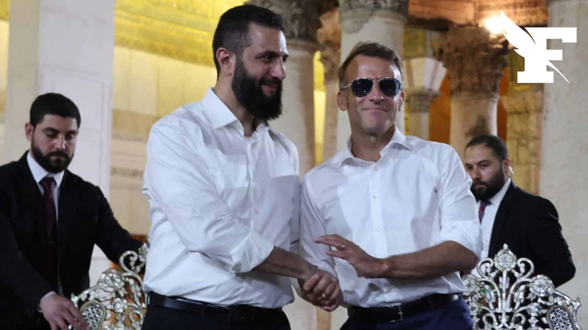 Emmanuel Macron annonce la restitution de 50 millions d'euros à la Syrie