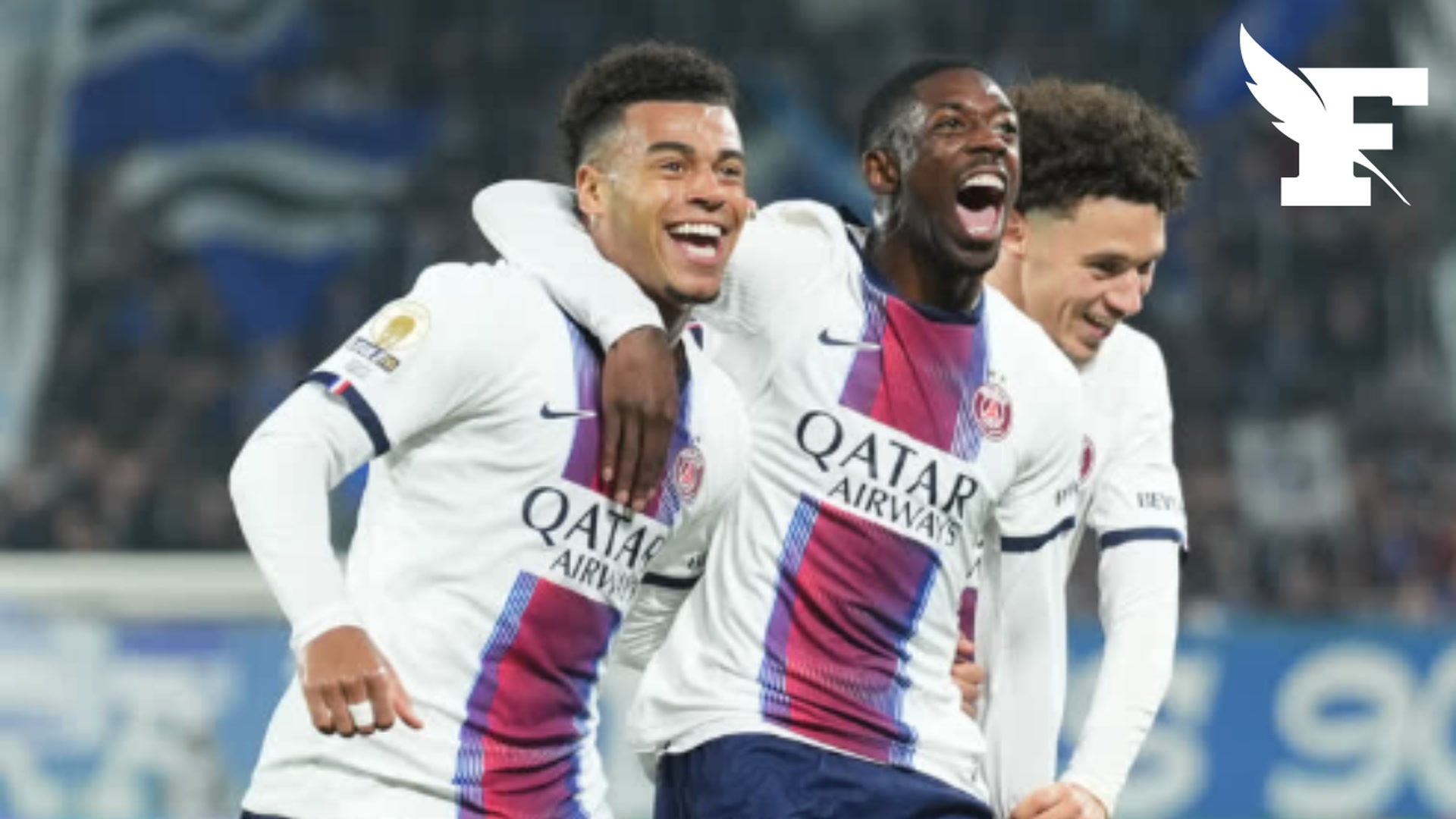 Ligue 1: encore mené à la 76e minute, le PSG l'emporte finalement sur Strasbourg